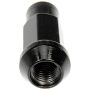DORMAN 713-385A Black Open End Knurled Wheel Nuts
