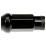 DORMAN 713-385A Black Open End Knurled Wheel Nuts