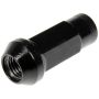 DORMAN 713-385A Black Open End Knurled Wheel Nuts