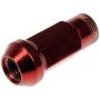 DORMAN 713-385E Red Open End Knurled Wheel Nuts