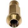DORMAN 713-385K Gold Open End Knurled Wheel Nuts