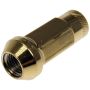 DORMAN 713-385K Gold Open End Knurled Wheel Nuts