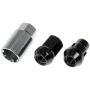 DORMAN 713-475A Black Acorn Wheel Nut Lock Set