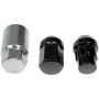 DORMAN 713-475A Black Acorn Wheel Nut Lock Set