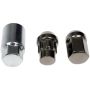 DORMAN 713-475Z Hyper Black Acorn Wheel Nut Lock Set