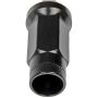 DORMAN 713-485A Black Open End Knurled Wheel Nuts
