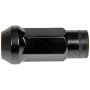 DORMAN 713-485A Black Open End Knurled Wheel Nuts