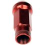 DORMAN 713-485E Red Open End Knurled Wheel Nuts