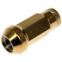 DORMAN 713-485K Gold Open End Knurled Wheel Nuts