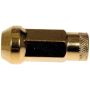 DORMAN 713-485K Gold Open End Knurled Wheel Nuts