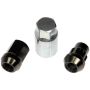 DORMAN 713-675Z Hyper Black Acorn Wheel Nut Lock Set