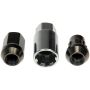 DORMAN 713-675Z Hyper Black Acorn Wheel Nut Lock Set