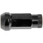 DORMAN 713-685A Black Open End Knurled Wheel Nuts