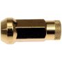 DORMAN 713-685K Gold Open End Knurled Wheel Nuts
