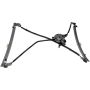 DORMAN 740-861 Manual Window Regulator (Regulator Only)