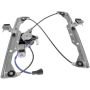 DORMAN 741-438 Power Window Regulator And Motor Assembly