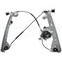 DORMAN 741-444 Power Window Regulator And Motor Assembly