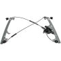 DORMAN 741-644 Power Window Regulator And Motor Assembly