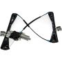 DORMAN 741-877 Power Window Regulator And Motor Assembly