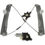 DORMAN 748-509 Power Window Regulator And Motor Assembly