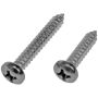 DORMAN 784-170 Self Tapping Screw-Stainless Steel-Pan Head-No. 12 x 1 In., 1-1/2 In.