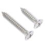 DORMAN 784-180 Self Tapping Screw-Stainless Steel-Oval Head-No. 14 x 1 In., 1-1/2 In.