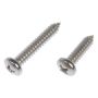 DORMAN 784-185 Self Tapping Screw-Stainless Steel-Pan Head-No. 14 x 1 In., 1-1/2 In.
