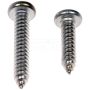 DORMAN 784-185D Self Tapping Screws - Stainless Steel - Pan Head - No.14 X 1 In., 1-1/2 In.