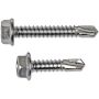 DORMAN 784-190 Self Tapping Screw-Stainless Steel-Hex Washer Head-No. 14 x 1 In., 1-1/2 In.