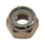 DORMAN 784-305 Hex Nut With Nylon Ring Insert - Stainless Steel -Thread Size - 5/16-18 In.