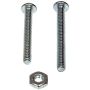 DORMAN 784-604 Stove Bolt With Nuts - 3/16-24 In. x 1-1/2 In./1-3/4In.