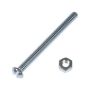 DORMAN 784-614 Stove Bolt With Nuts - 1/4-20 x 3 In.