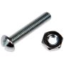 DORMAN 784-720D Machine Screw With Nuts - No.10-32 X 1 In.