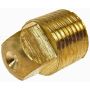 DORMAN 785-070D Brass Pipe Plug - Square Head - 1/8 In. MNPT