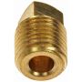 DORMAN 785-071D Brass Pipe Plug - Square Head - 1/4 In. MNPT