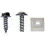 DORMAN 785-102D License Plate Fasteners - 1/4 In. X 3/4 In.