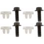 DORMAN 785-126D License Plate Fasteners - 1/4 In. X 5/8 In.