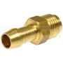 DORMAN 785-402D Fuel Hose Fitting - Inverted Flare Male Connector - 5/16 In. X 5/16 In. Tube