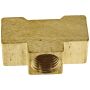 DORMAN 785-436D Brake Line Tee - Inverted Flare - 3/16 In. X 3/16 In. X 3/16 In.