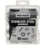 DORMAN 799-500D Pro Pack Stainless Steel Hardware - 60 Pieces