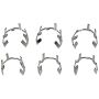 DORMAN 800-017 3 Each- 10.5 mm And 13 mm Metal Fuel Line Retaining Clip Assortment