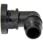 DORMAN 800-033 Crankcase Ventilation Hose Connectors, Elbow 90 To 15 mm Barbed