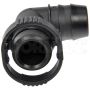 DORMAN 800-033 Crankcase Ventilation Hose Connectors, Elbow 90 To 15 mm Barbed