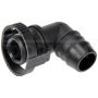 DORMAN 800-033 Crankcase Ventilation Hose Connectors, Elbow 90 To 15 mm Barbed