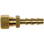 DORMAN 800-035 Fuel Line Adapter - 3/8 In. Steel  to 3/8 In.(10mm) Nylon Tubing