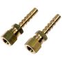 DORMAN 800-036 Fuel Line Adapter - 5/16 In. Steel  to 5/16 In.(8mm) Nylon Tubing