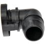 DORMAN 800-049 Crankcase Ventilation Hose Connector, Straight To 19 mm Barbed