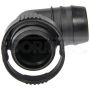 DORMAN 800-049 Crankcase Ventilation Hose Connector, Straight To 19 mm Barbed