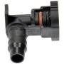 DORMAN 800-067 Crankcase Ventilation Hose Connector, Elbow 90 To 8 mm Barbed