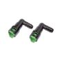 DORMAN 800-092.5 5-Fuel Line Quick Connector 90 Degree Angle 5/16In Steel To 3/8In  Nylon Tubing